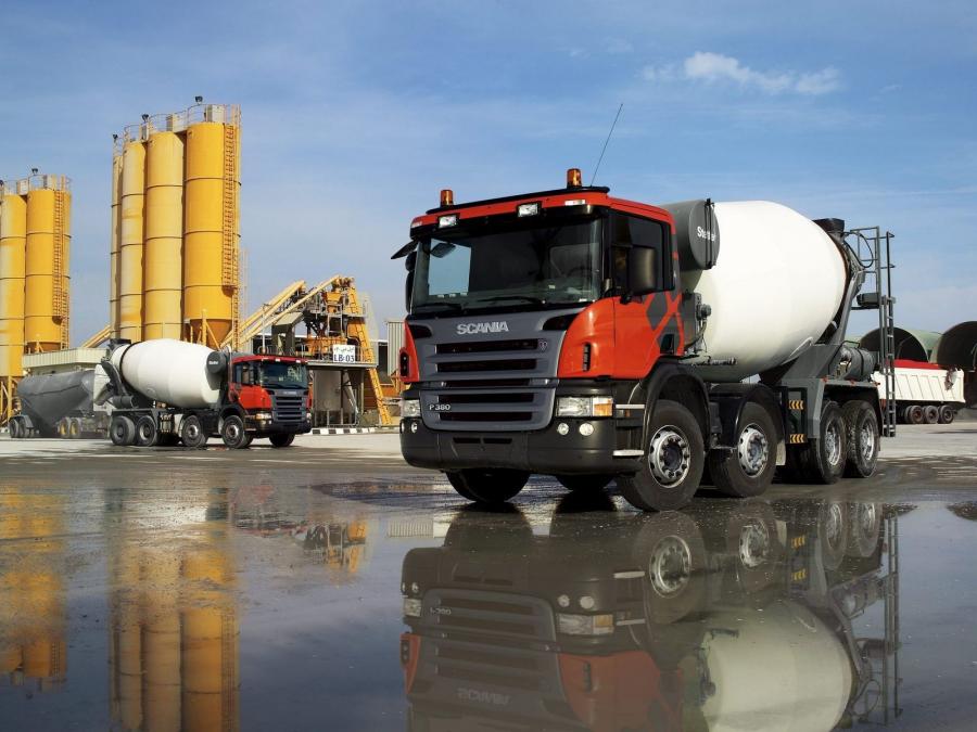  Scania P380 8x4 Mixer 2004 года  (фото 1 из 9)